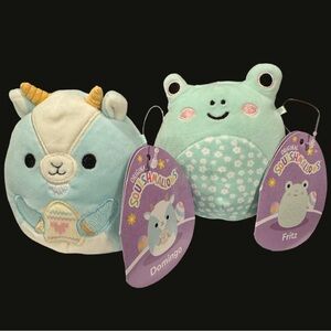 NWT 8” Domingo and Fritz Easter Squishmallows